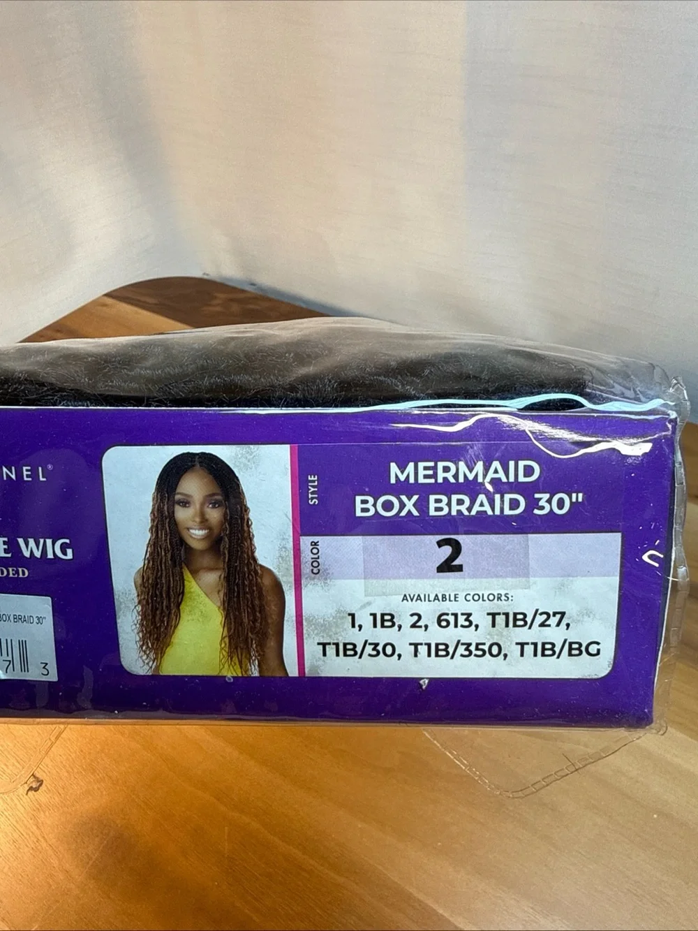 New Sensationnel Cloud 9 / 4X4 Braided Lace Wig Mermaid Box Braid 30